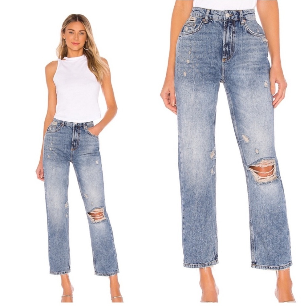 Free People Dakota Straight Leg Jean 27